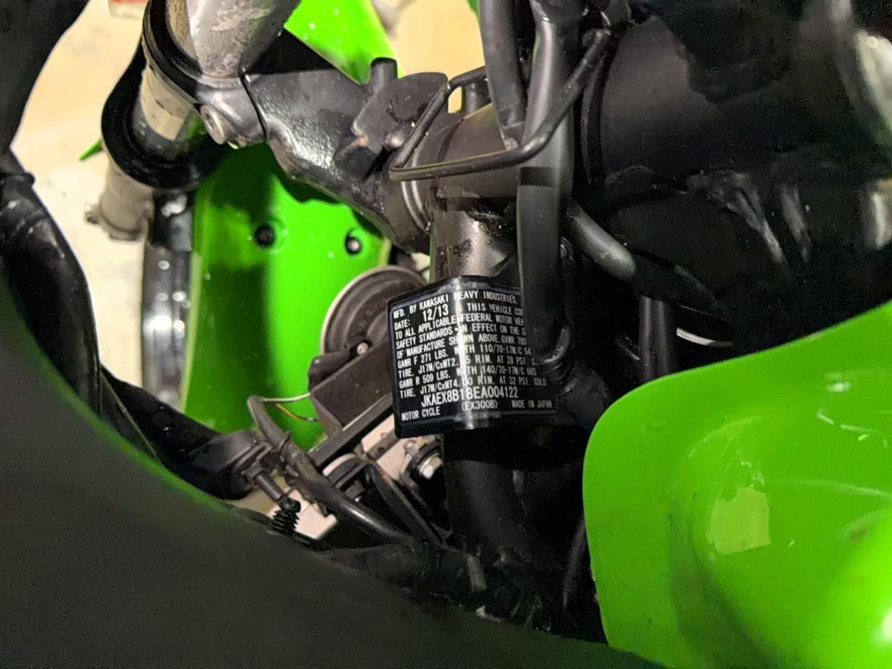 2014 KAWASAKI Ex300