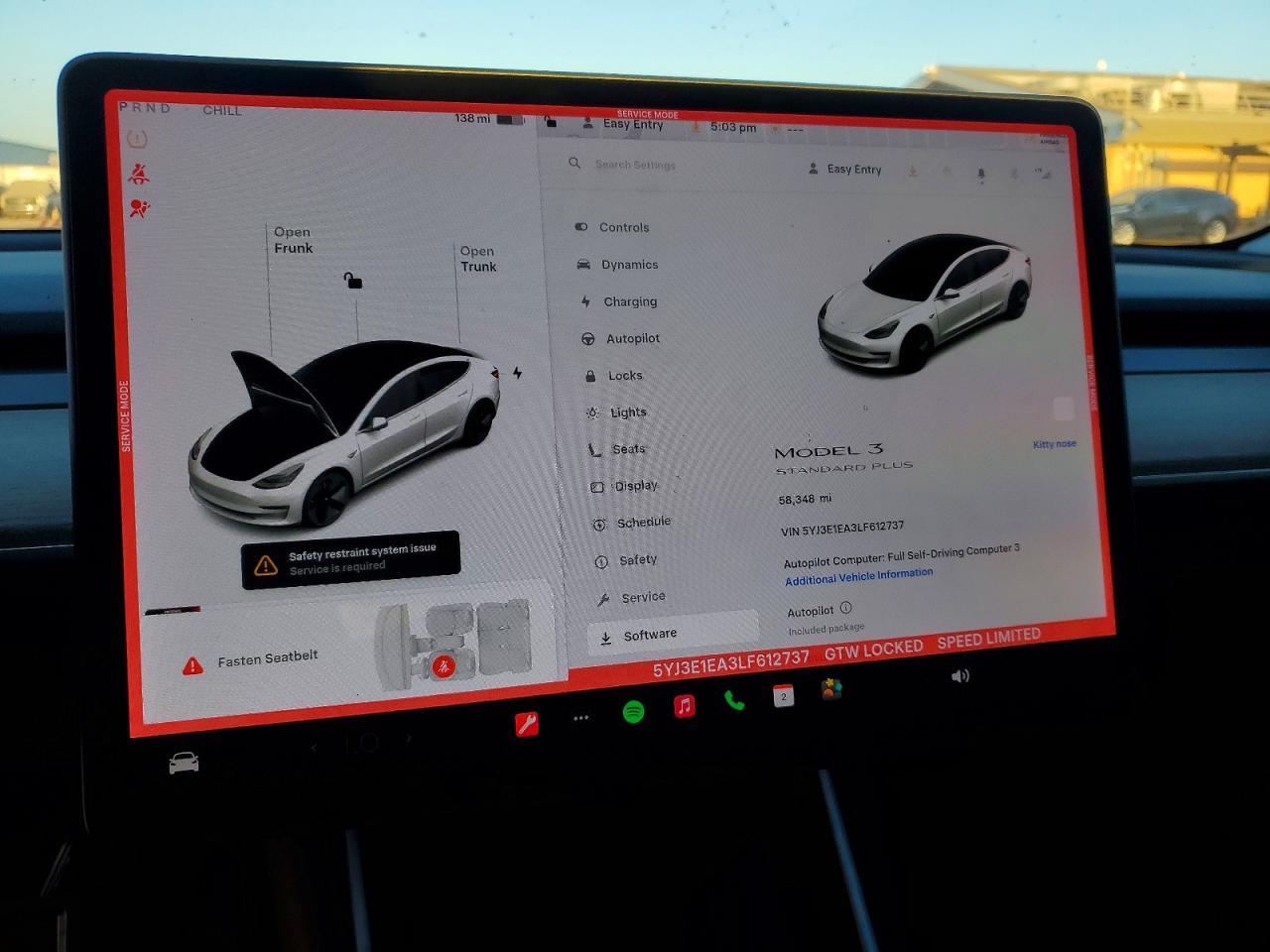 2020 TESLA MODEL 3