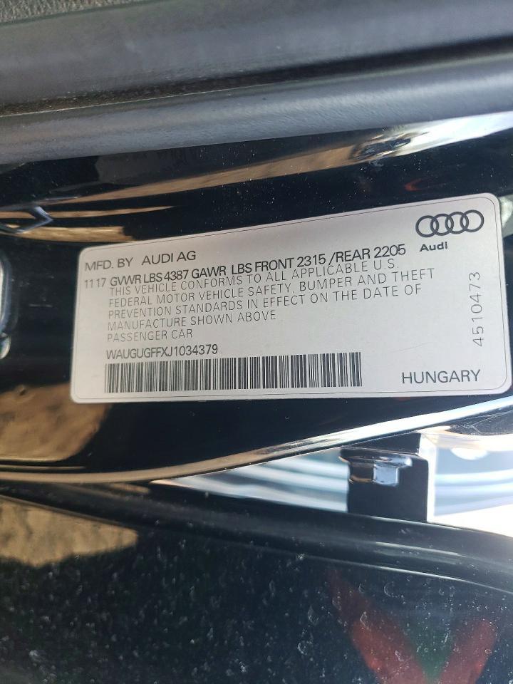 2018 AUDI A3