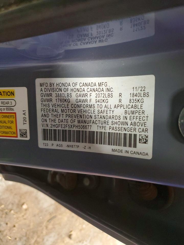 2023 HONDA CIVIC