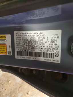 2023 HONDA CIVIC