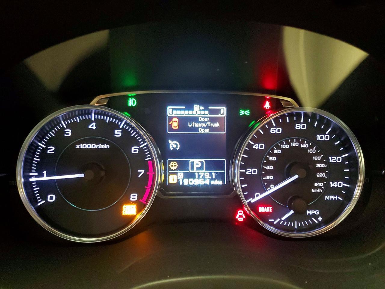 2016 SUBARU IMPREZA