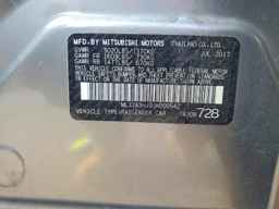 2018 MITSUBISHI MIRAGE