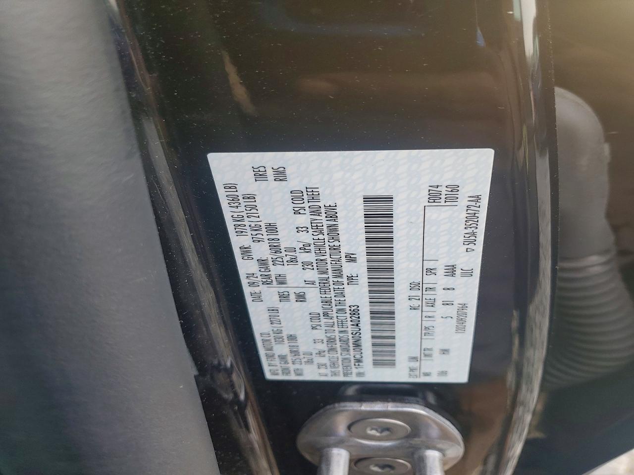 2025 FORD ESCAPE