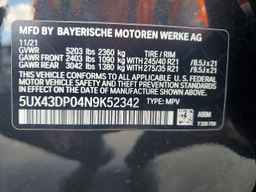 2022 BMW X3