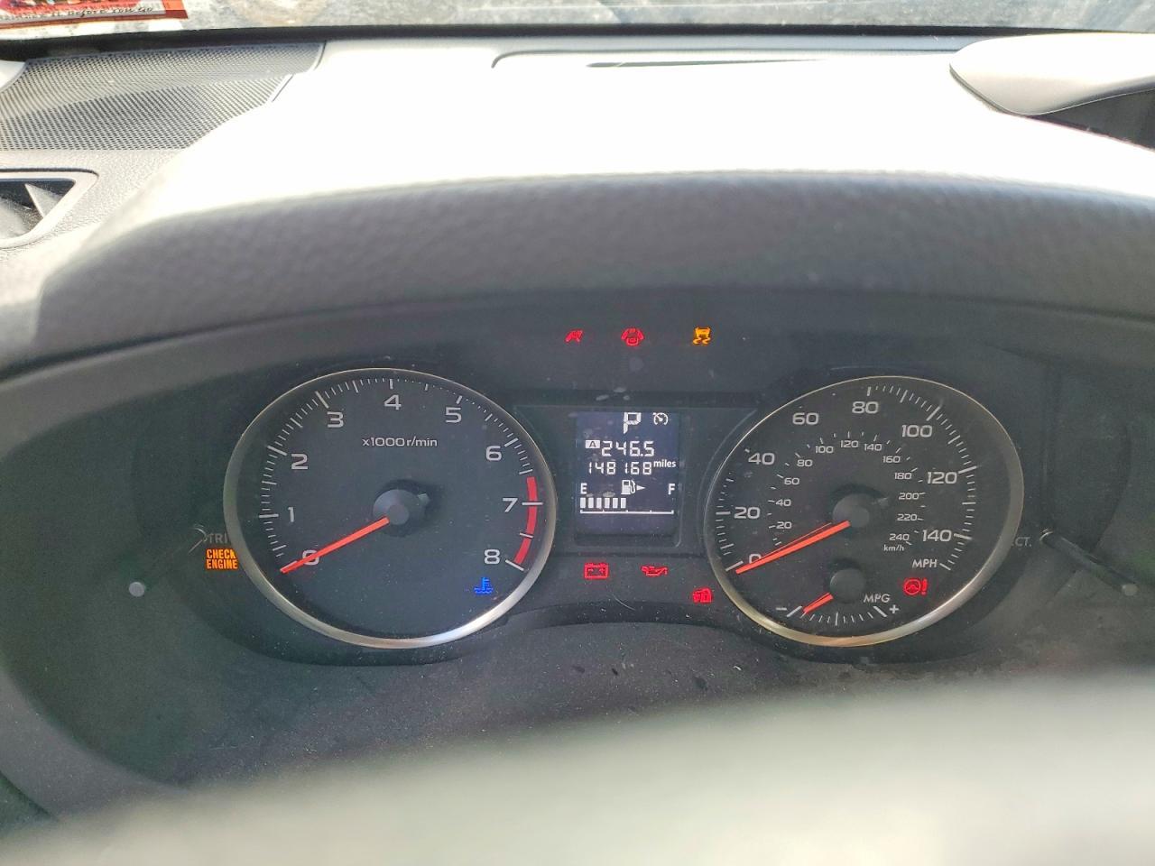 2016 SUBARU IMPREZA