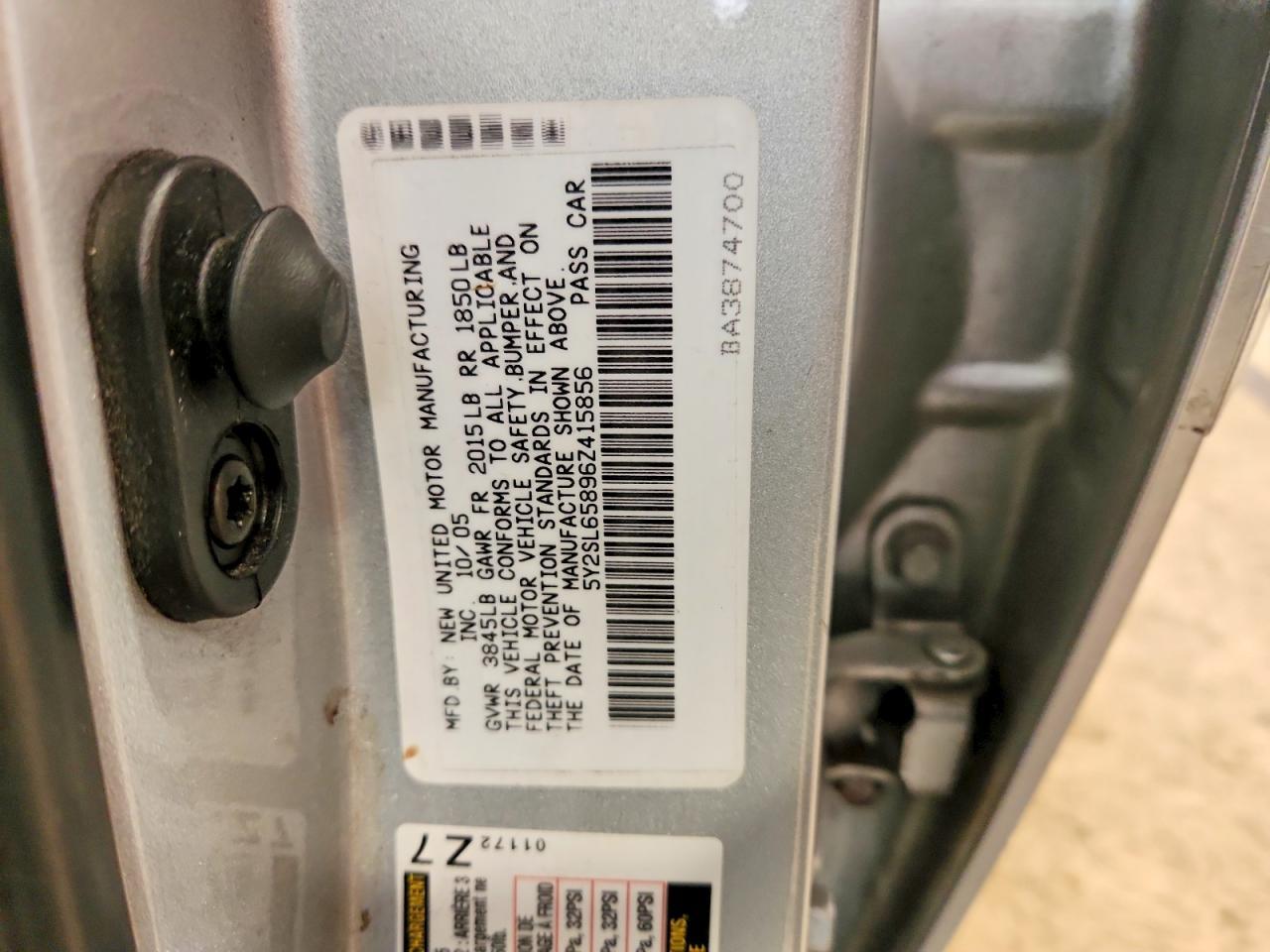 2006 PONTIAC VIBE