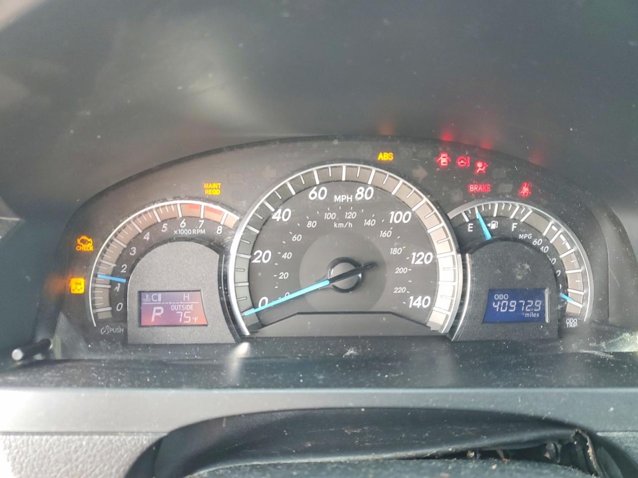 2012 TOYOTA CAMRY