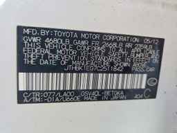 2012 LEXUS ES 350