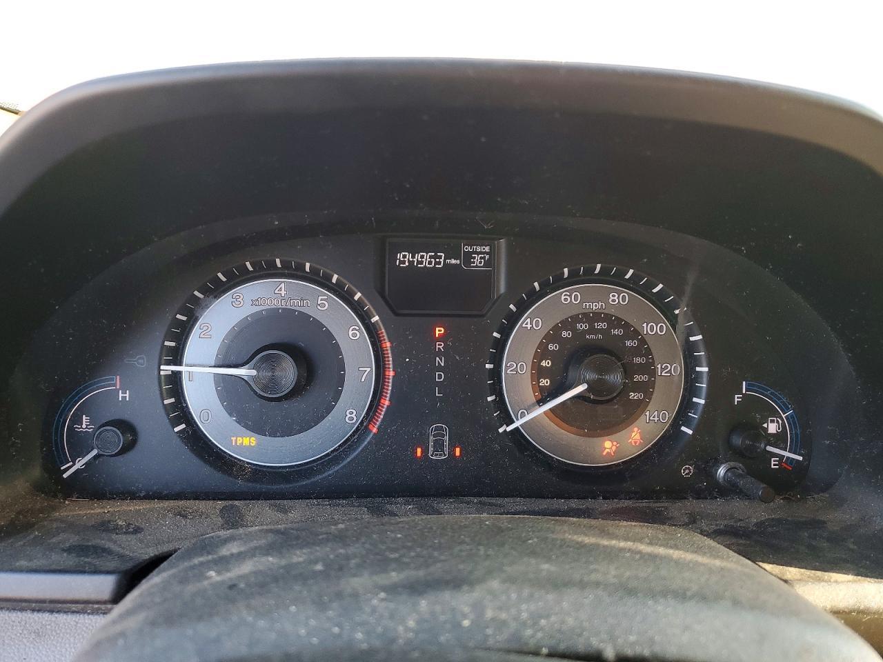 2012 HONDA ODYSSEY