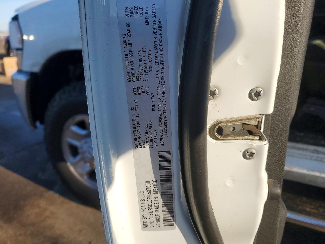 2023 RAM 2500