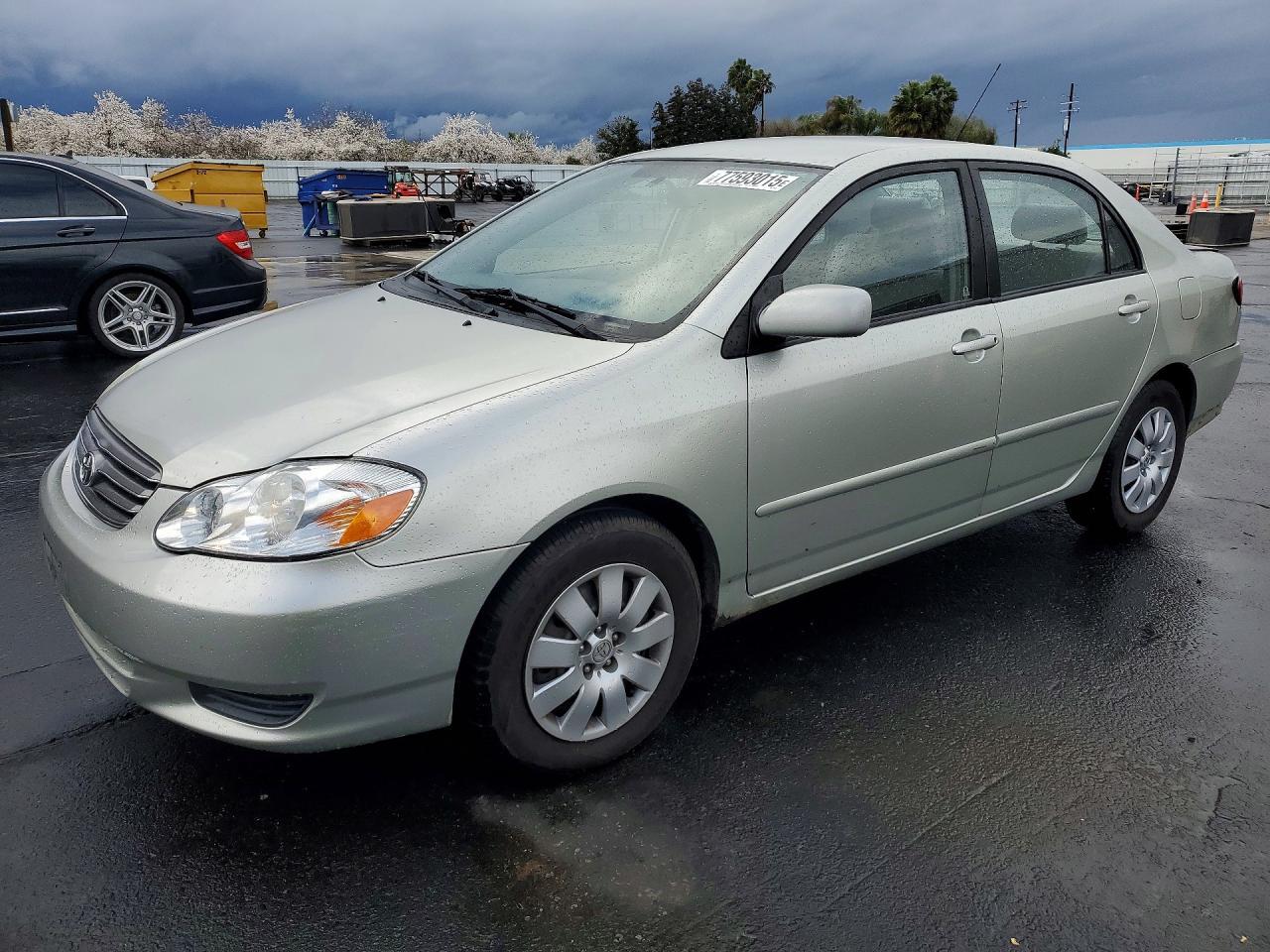 2003 TOYOTA COROLLA