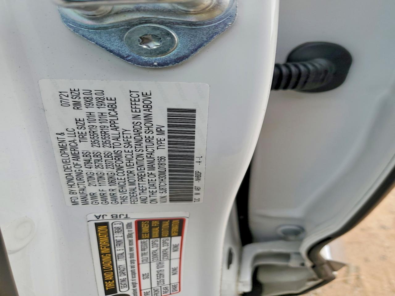 2021 ACURA RDX