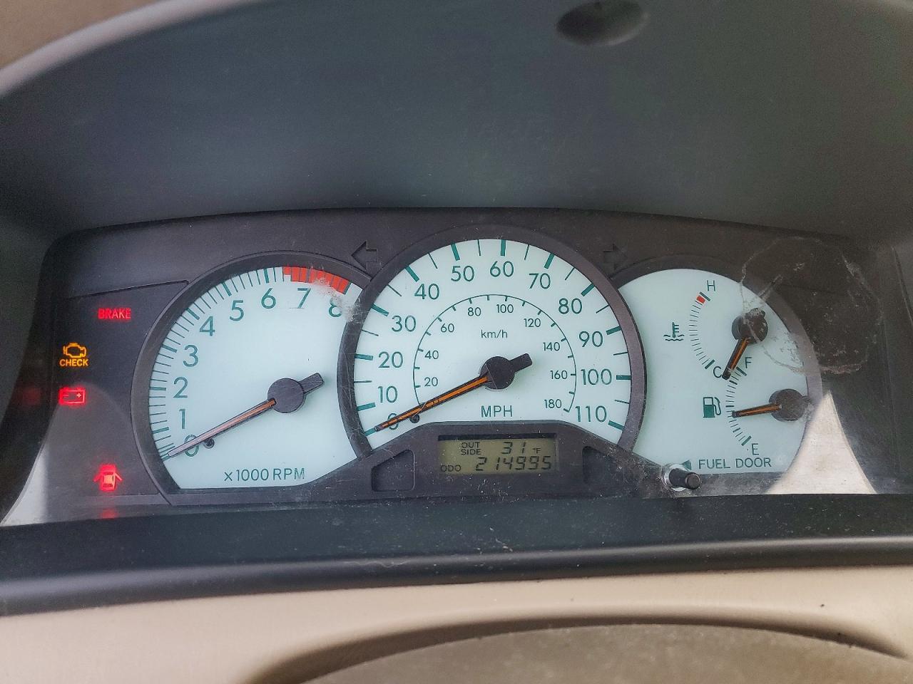 2004 TOYOTA COROLLA
