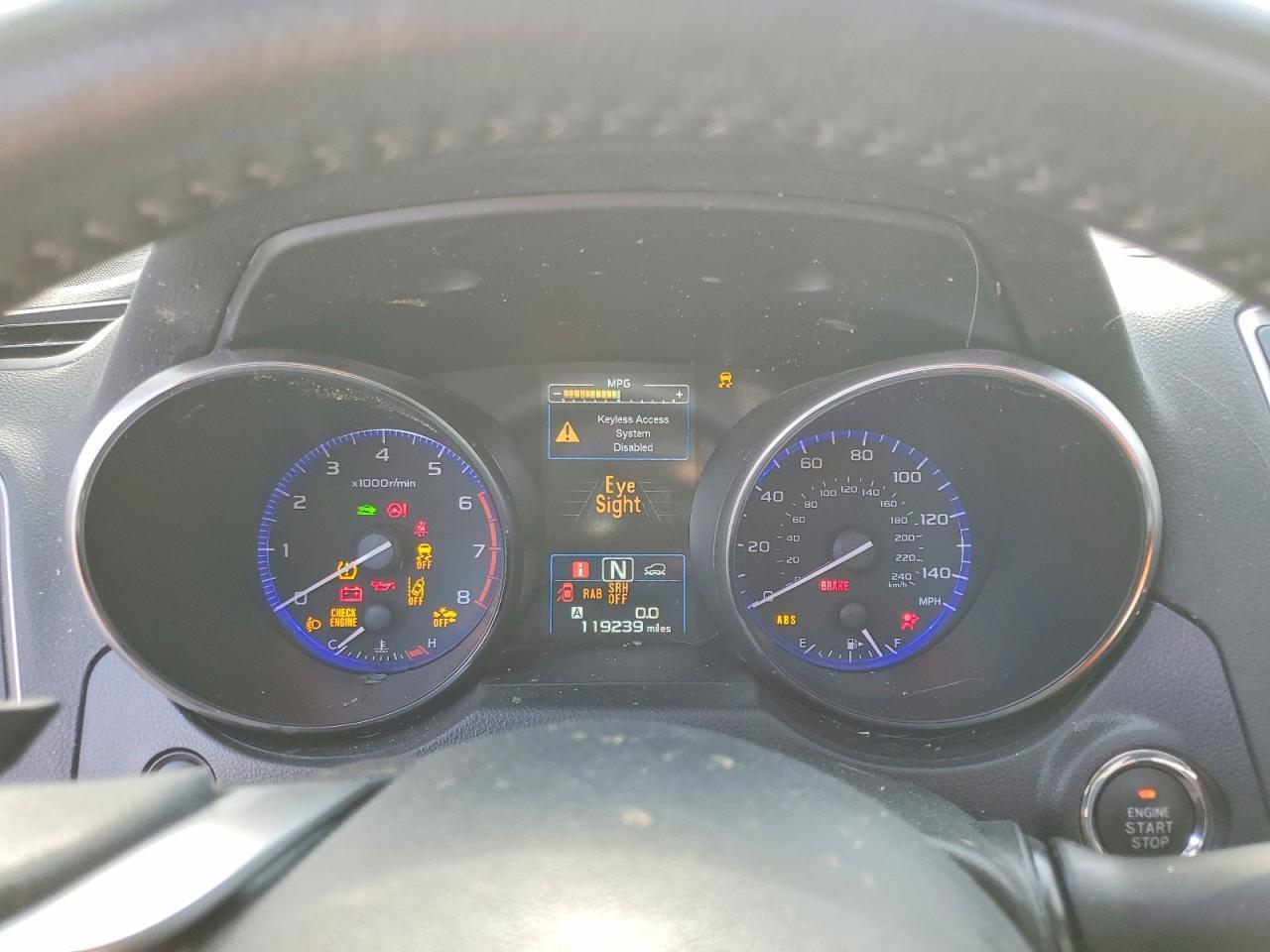 2019 SUBARU Outback
