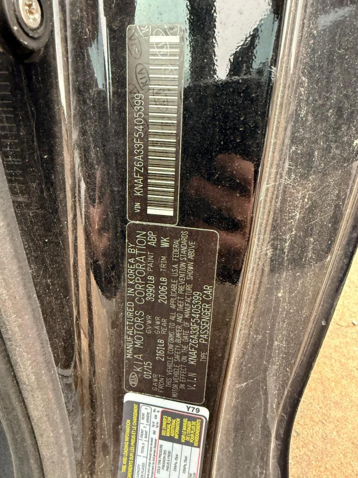 2015 KIA FORTE
