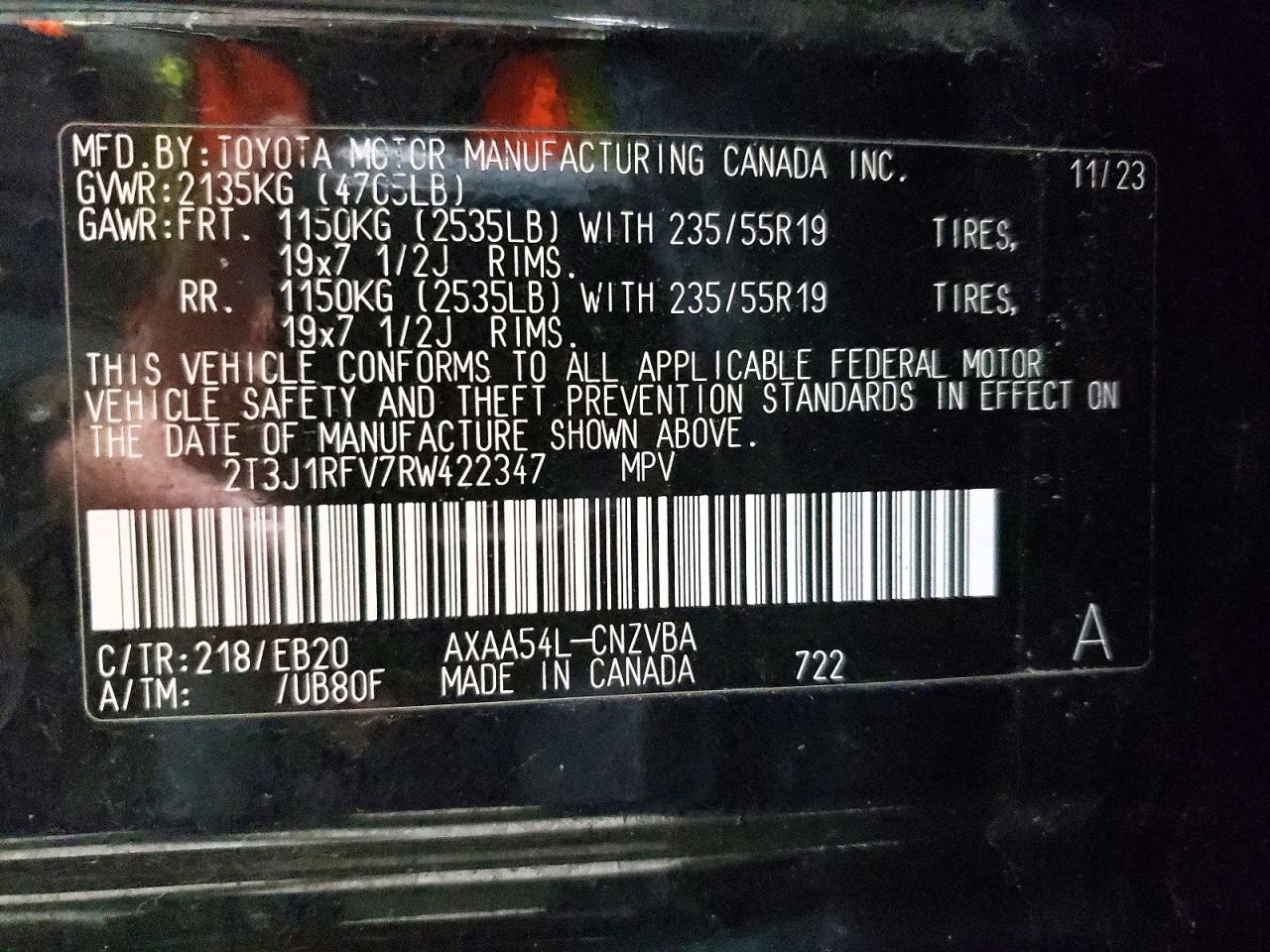 2024 TOYOTA RAV4