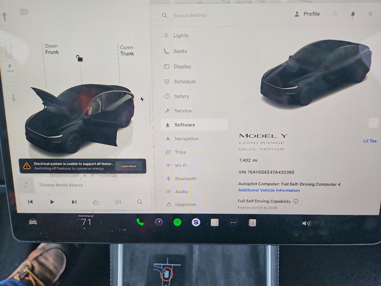 2026 TESLA MODEL Y