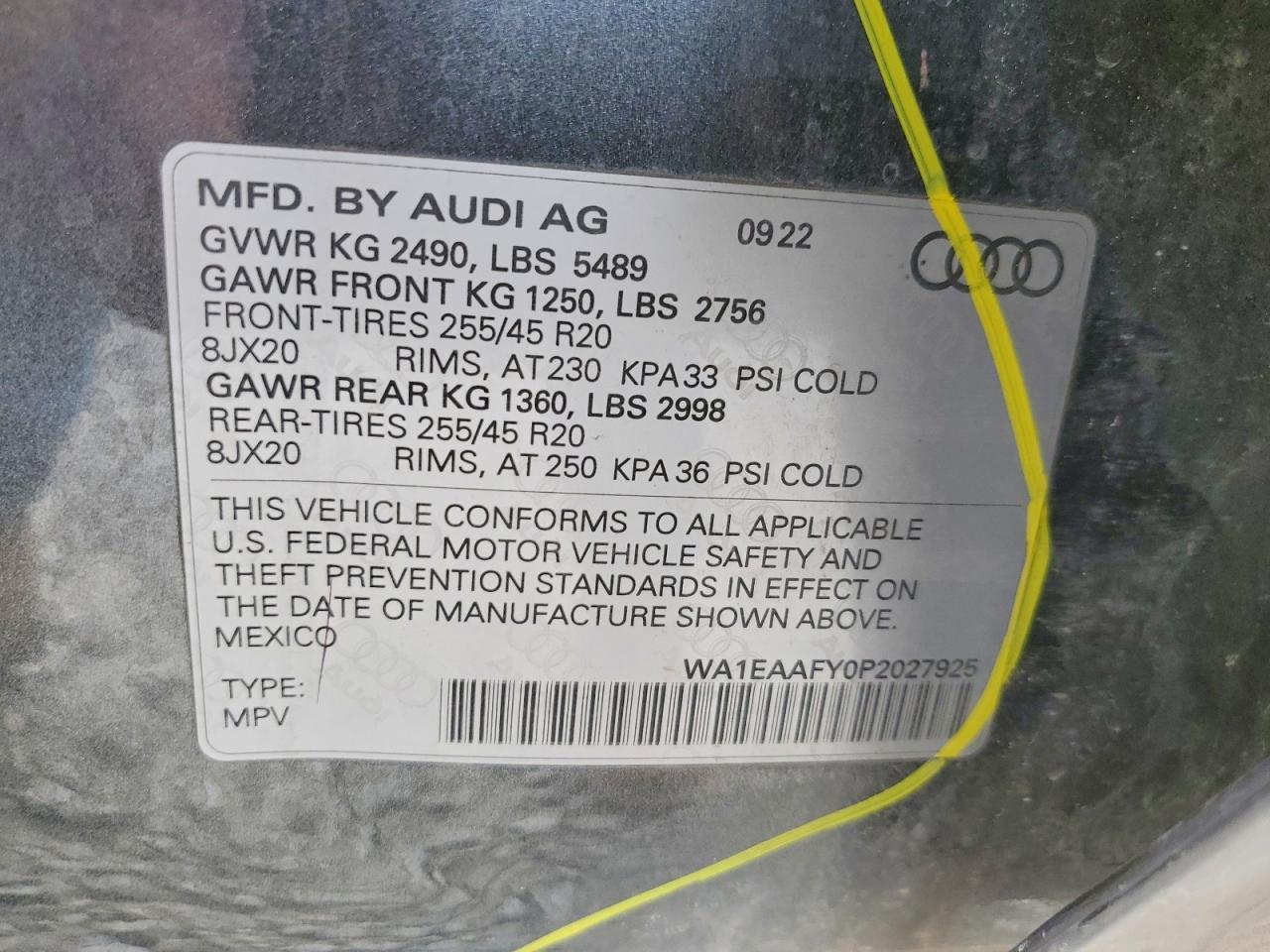 2023 AUDI Q5