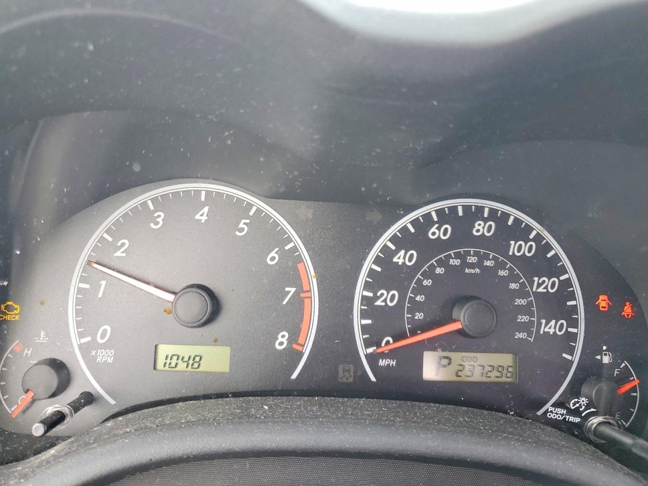 2009 TOYOTA COROLLA