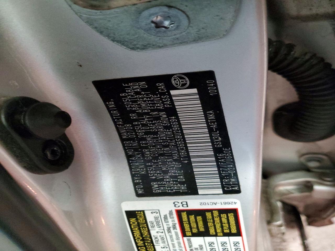 2008 TOYOTA Avalon