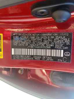 2013 LEXUS ES 350