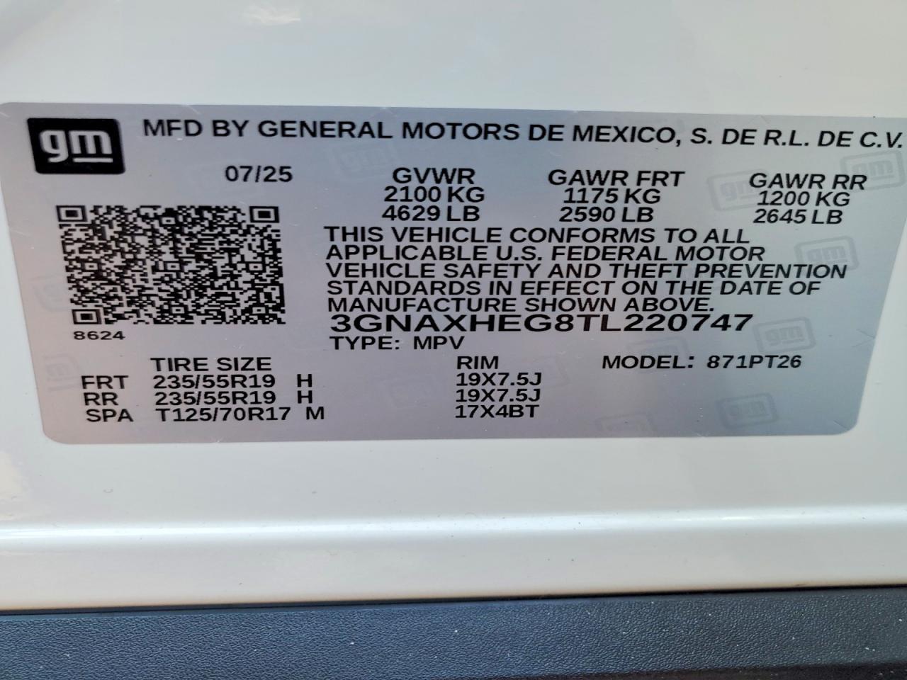 2026 CHEVROLET EQUINOX