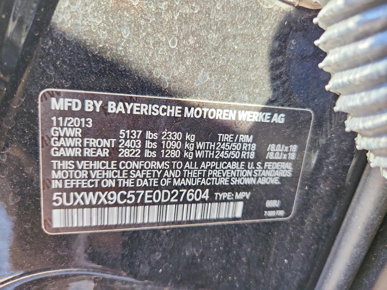 2014 BMW X3