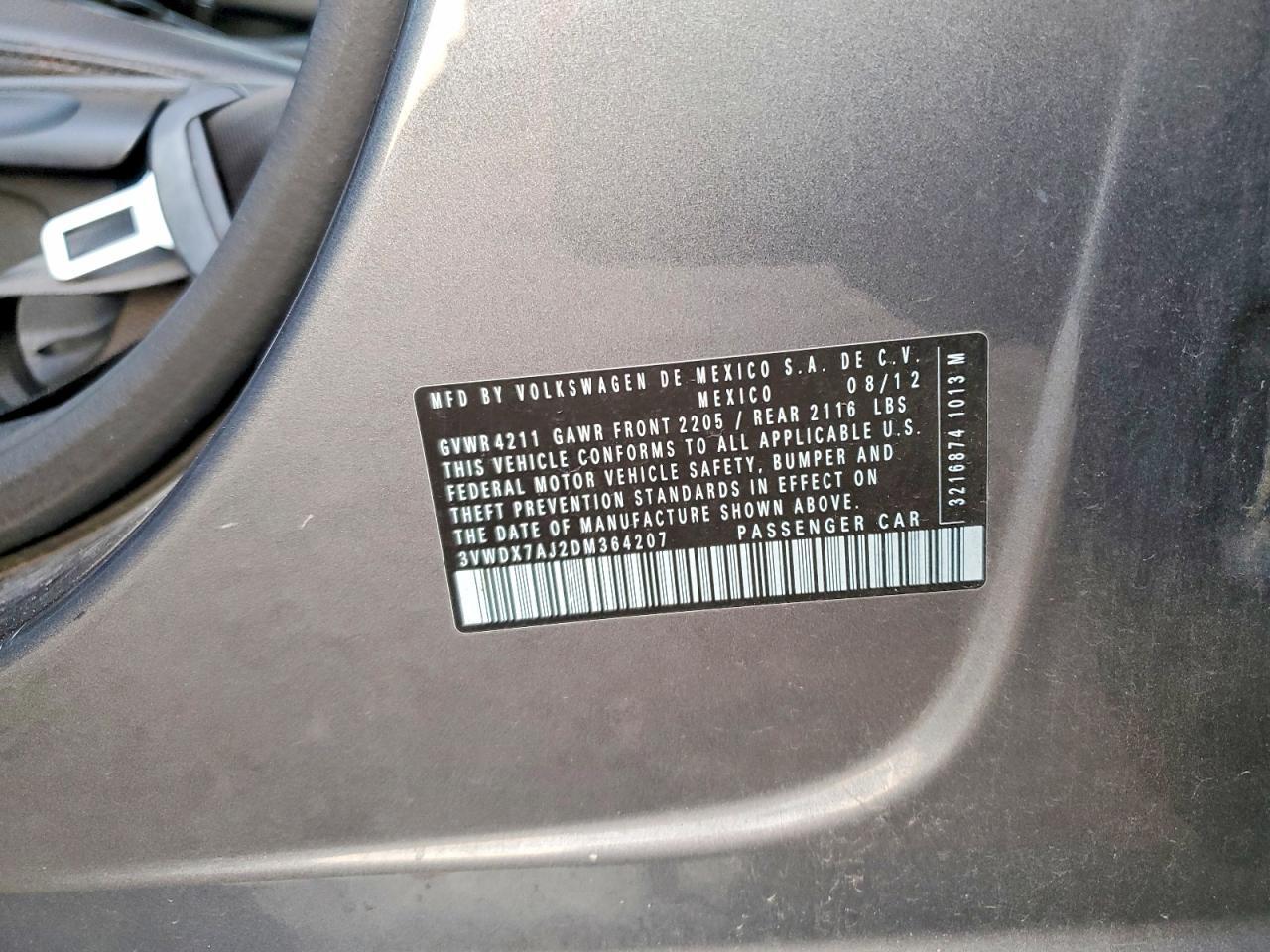 2013 VOLKSWAGEN JETTA