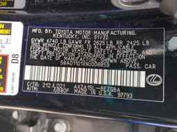2022 LEXUS ES 250