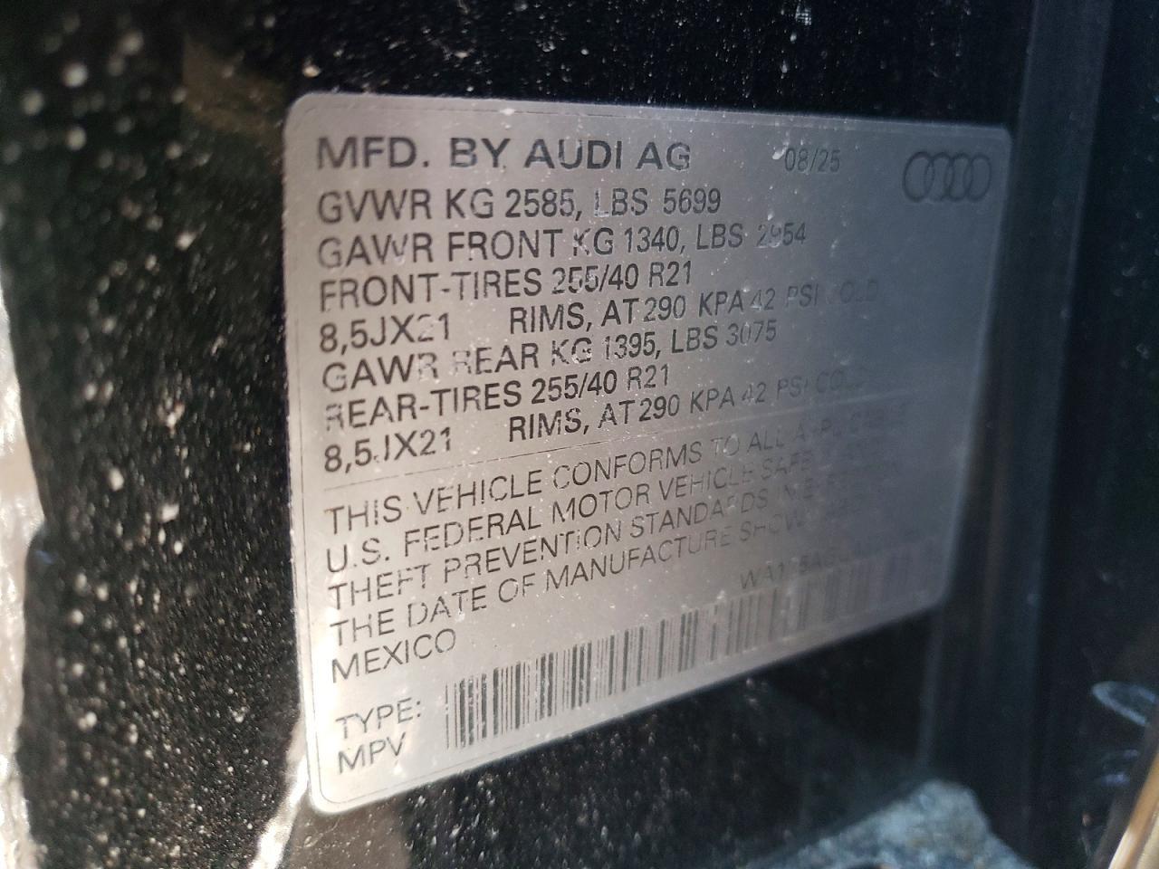 2025 AUDI SQ5