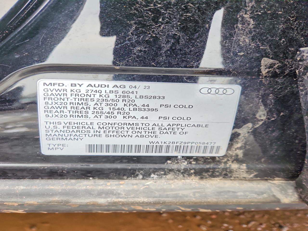 2023 AUDI Q4 e-tron
