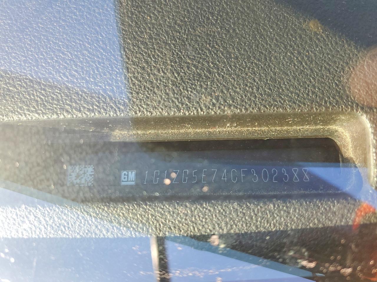 2012 CHEVROLET MALIBU