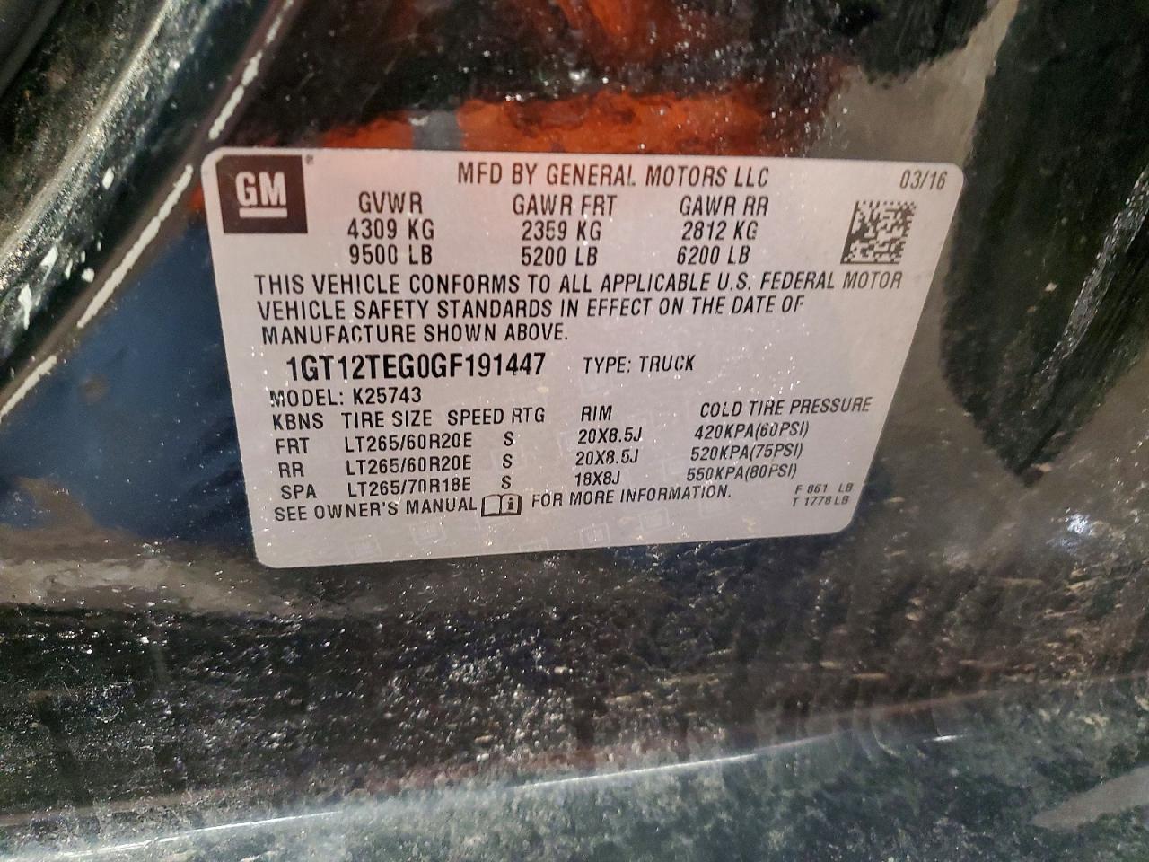 2016 GMC Sierra