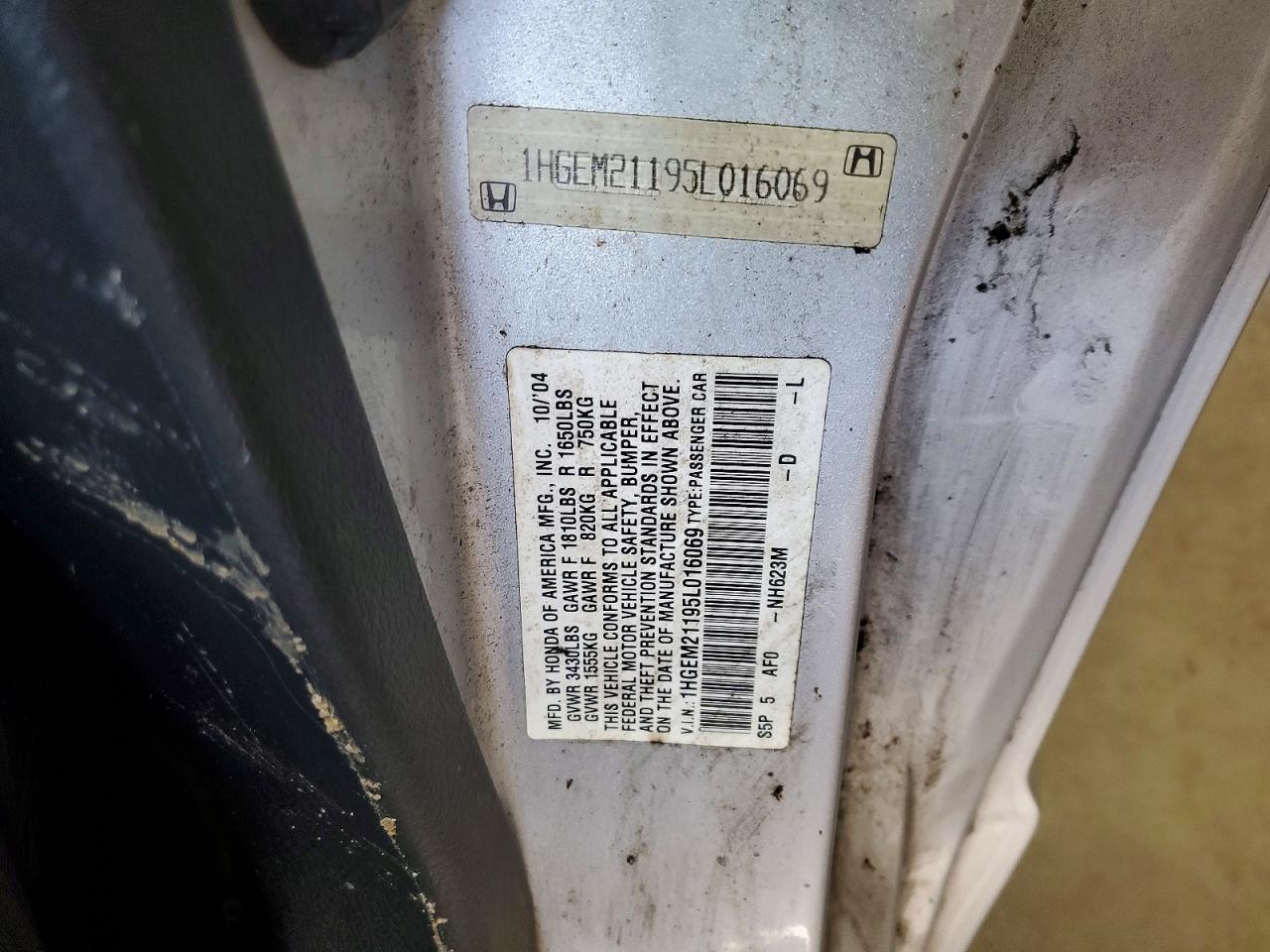 2005 HONDA CIVIC