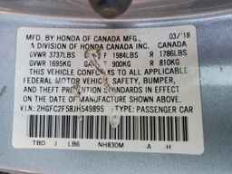 2018 HONDA CIVIC