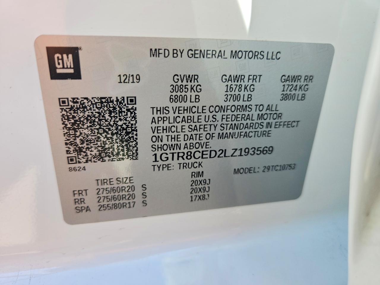 2020 GMC Sierra