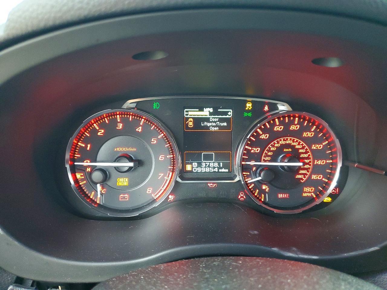 2016 SUBARU WRX