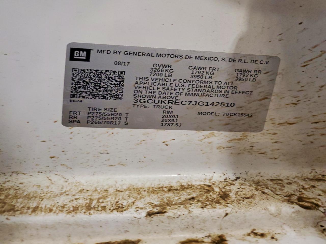 2018 CHEVROLET C/K 1500