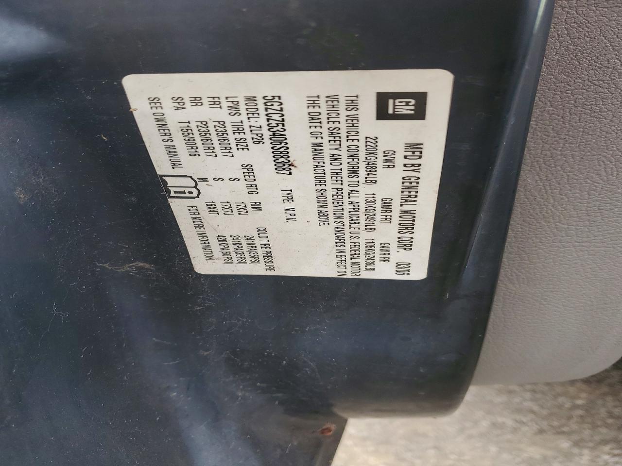 2006 SATURN Vue