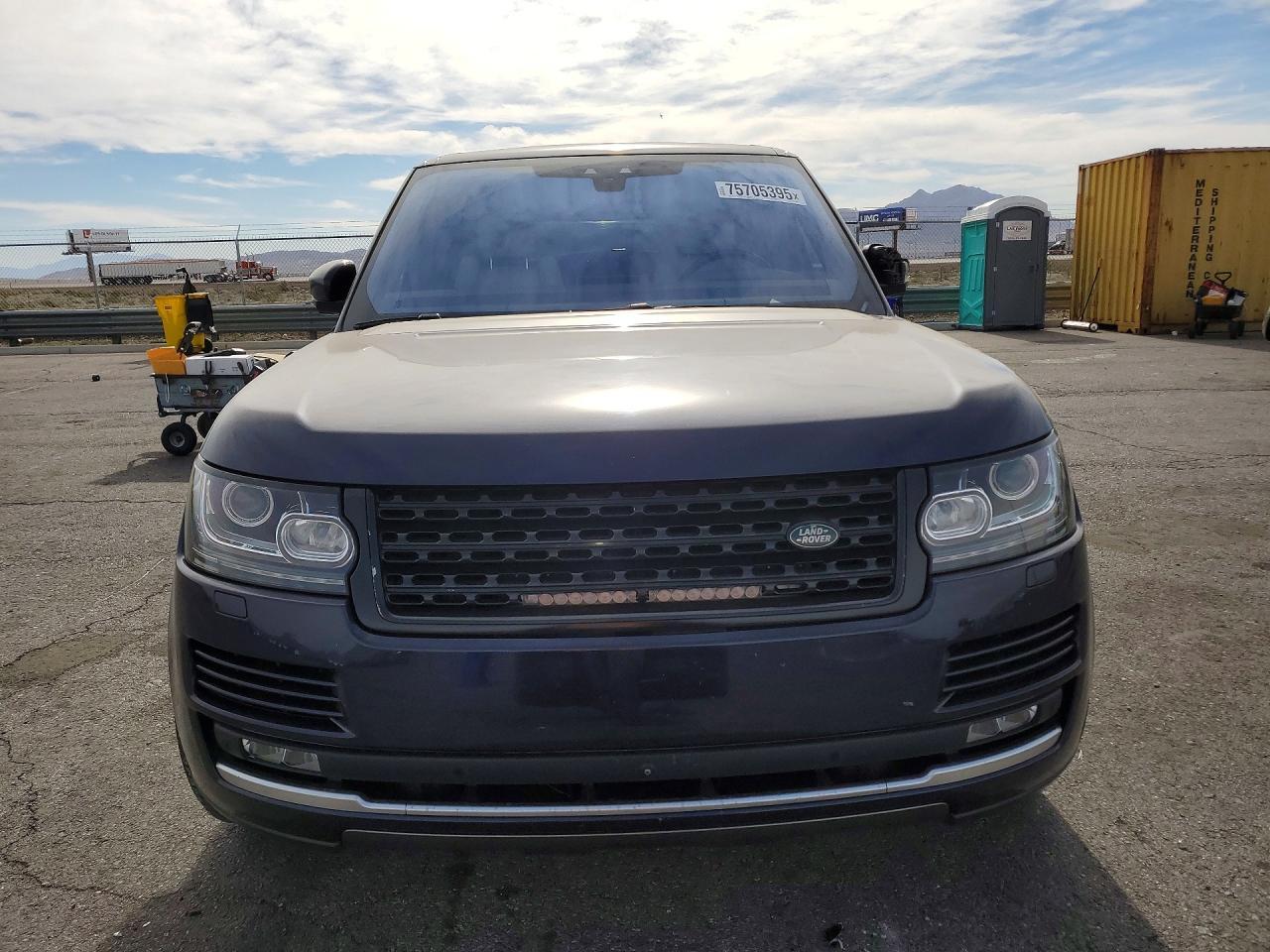 2017 LAND ROVER RANGE ROVER