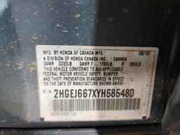 2000 HONDA CIVIC