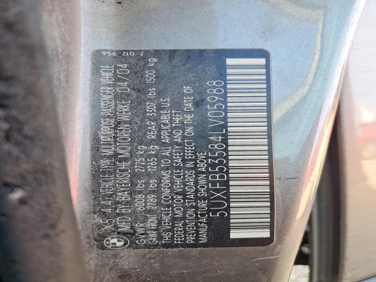 2004 BMW X5