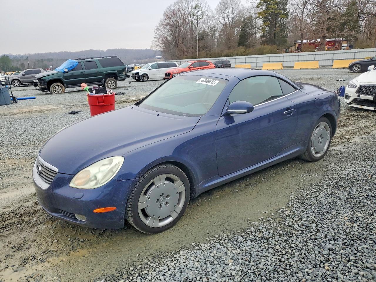 2002 LEXUS SC 430
