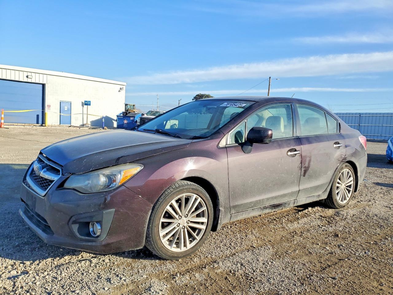 2012 SUBARU IMPREZA