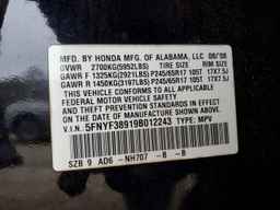 2009 HONDA PILOT