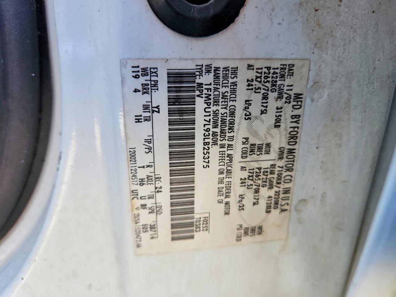 2003 FORD Expedition