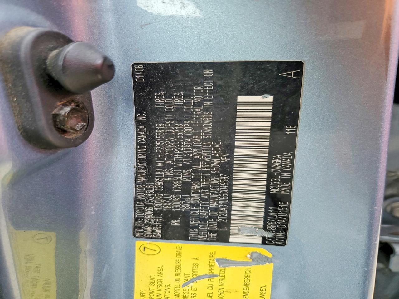 2006 LEXUS Rx 330