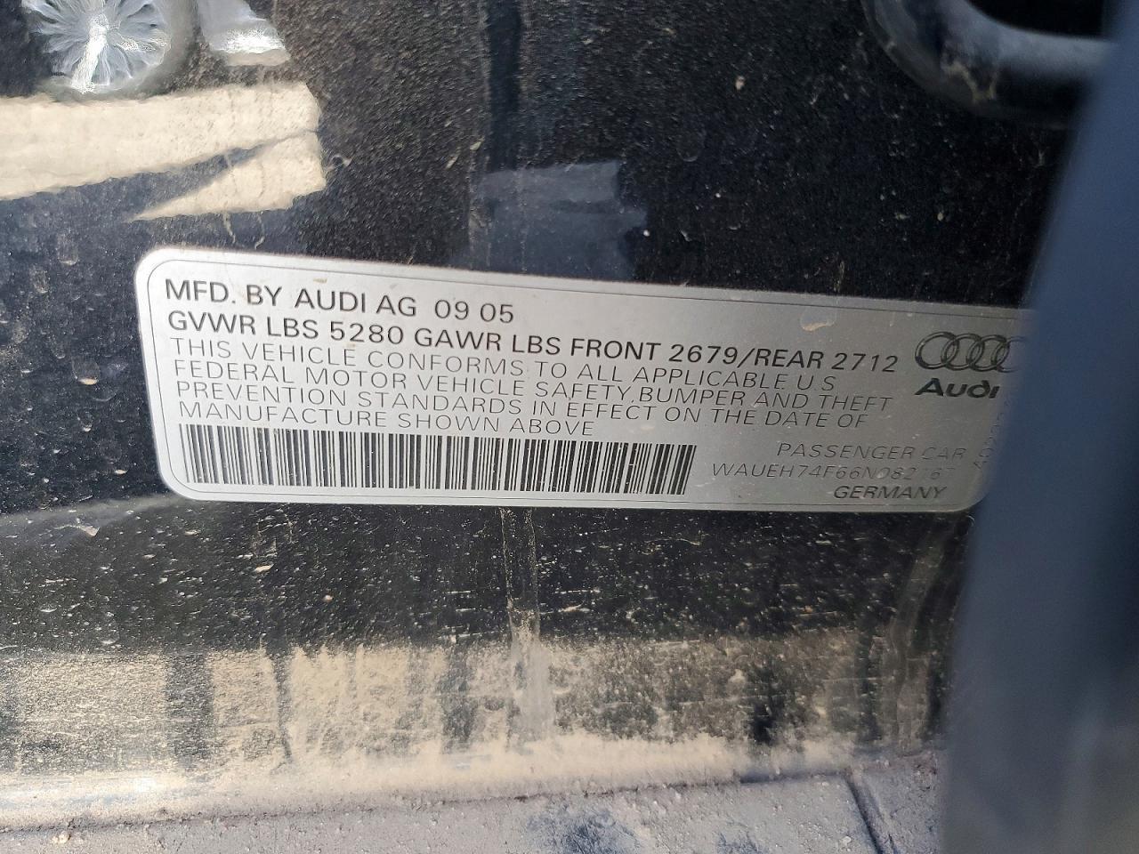 2006 AUDI A6