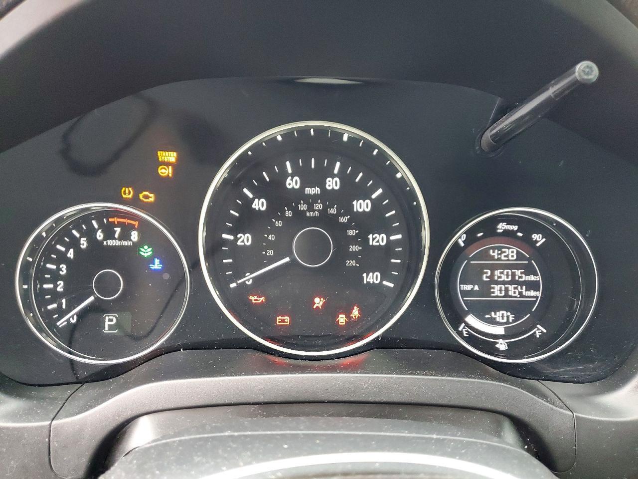 2016 HONDA HR-V